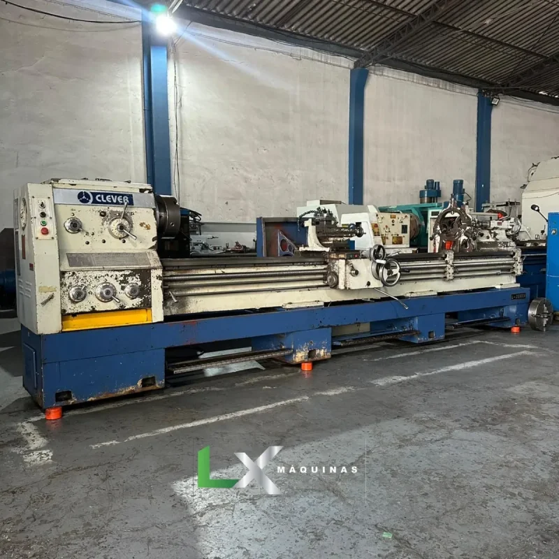 TORNO MECANICO CLEVER L26160A - 660 X 4000 MM (3)