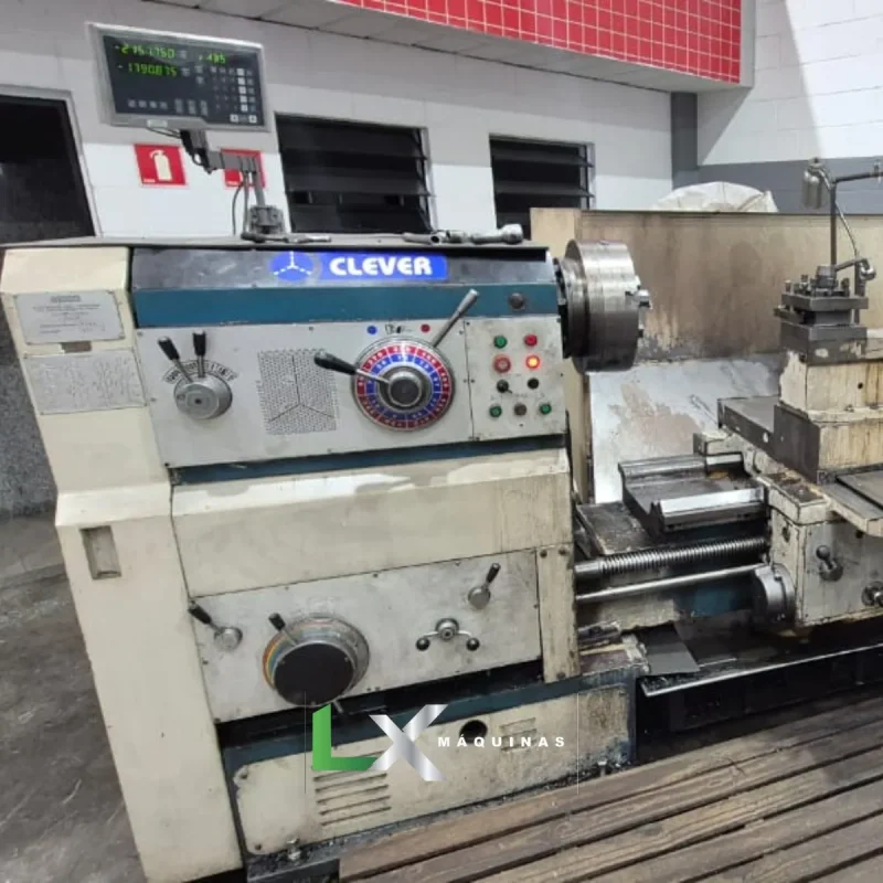 TORNO MECANICO CLEVER L4460 - 1100 X 1500 MM (4)