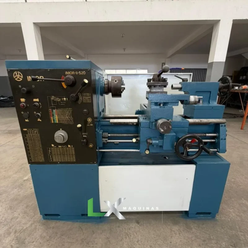 TORNO MECÂNICO IMOR-II-520 X 500 MM - IMPECÁVEL (9)