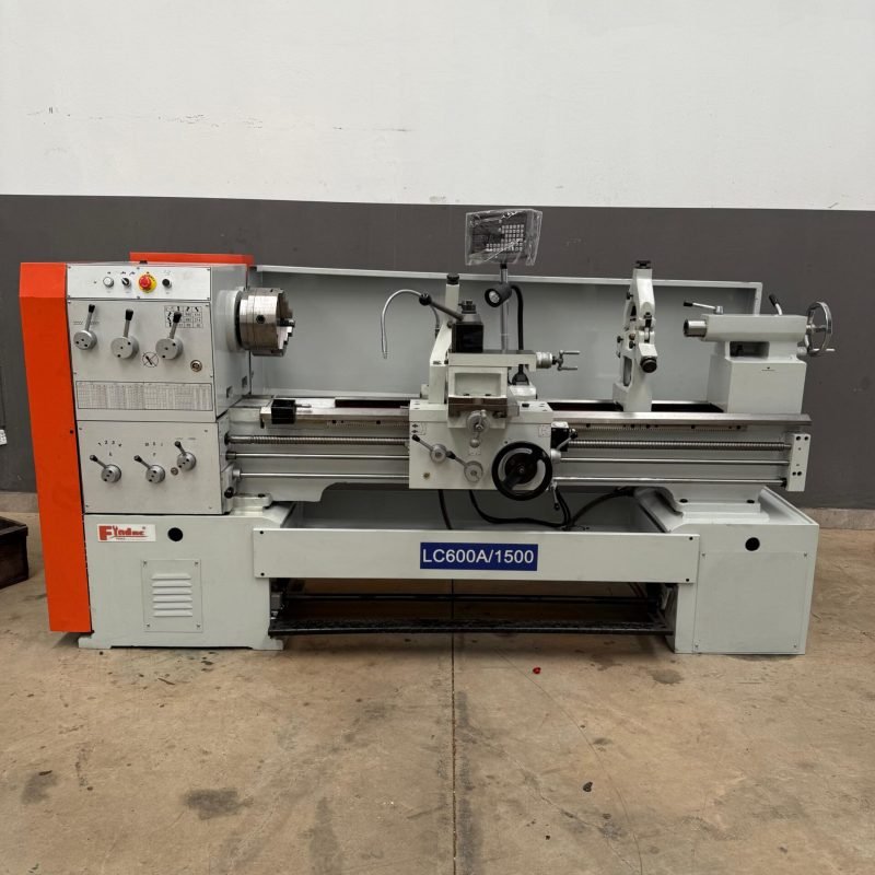 TORNO MECANICO LCA600X1500MM - COMPLETO COM DIGITAL - NOVO (9)