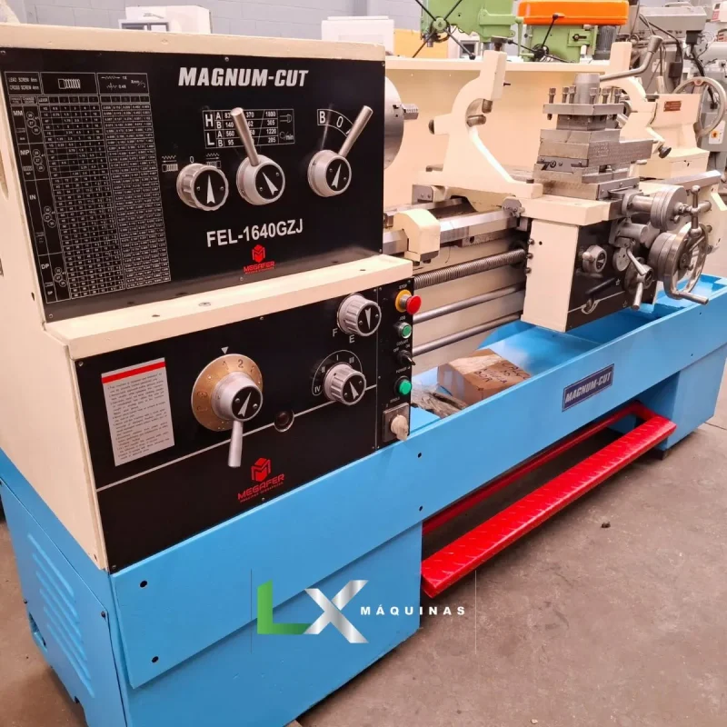TORNO MECANICO MAGNUM-CUT FEL-1640GZJ - 400 X 1000 MM (REFORMADO) (2)_11zon