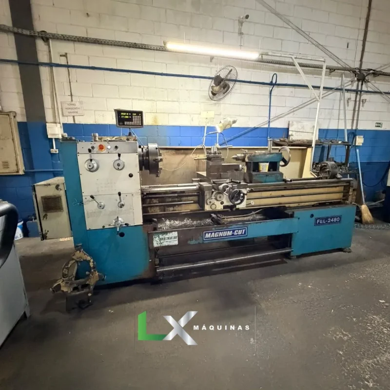 TORNO MECANICO MAGNUM CUT FEL2480 - 600 X 2000 MM (2)