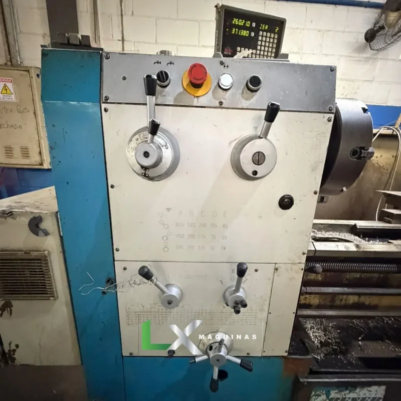 TORNO MECANICO MAGNUM CUT FEL2480 - 600 X 2000 MM (3)