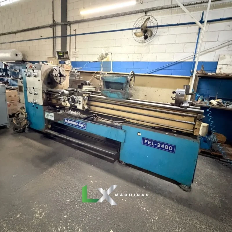 TORNO MECANICO MAGNUM CUT FEL2480 - 600 X 2000 MM (6)