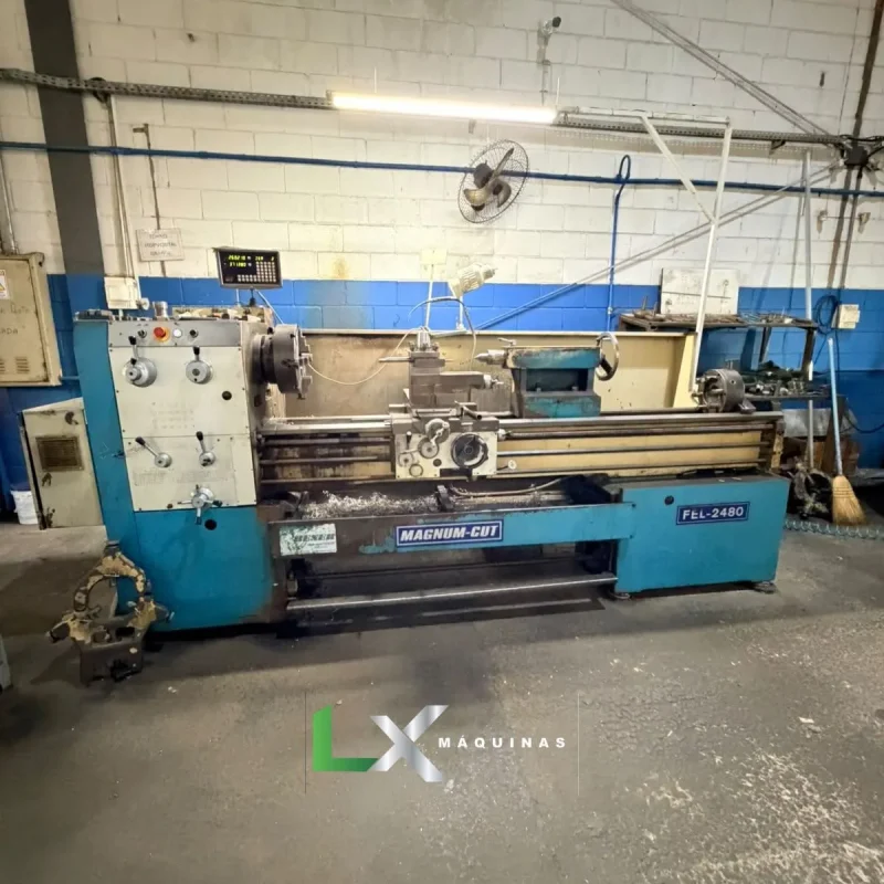 TORNO MECANICO MAGNUM CUT FEL2480 - 600 X 2000 MM (7)