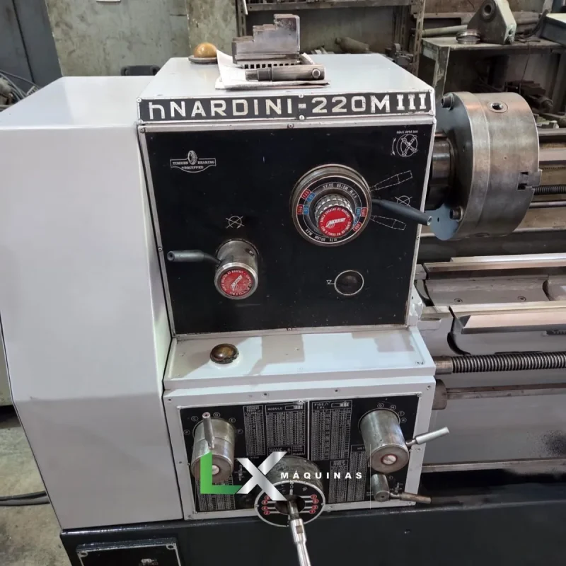TORNO MECÂNICO NARDINI 220M III - 500 X 1000 MM (7)