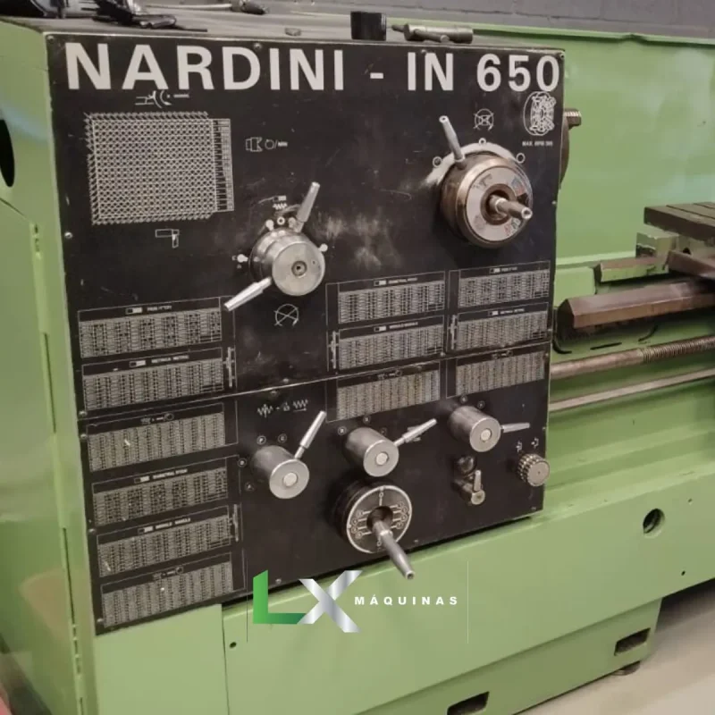 TORNO MECANICO NARDINI IN 650 - 650 x 2200 MM (4)