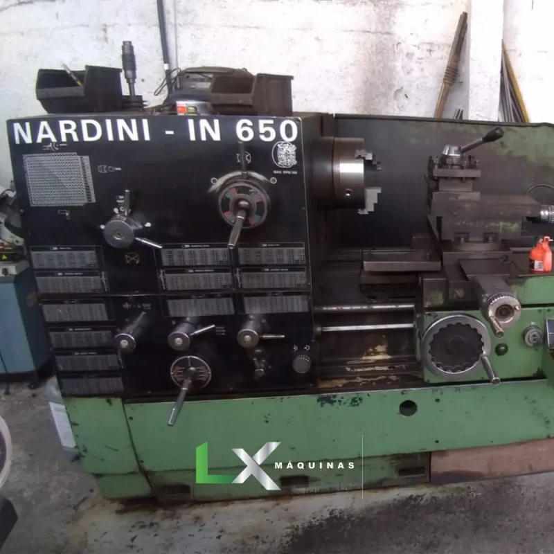 TORNO MECANICO NARDINI IN650T - 650 X 2200MM (1)