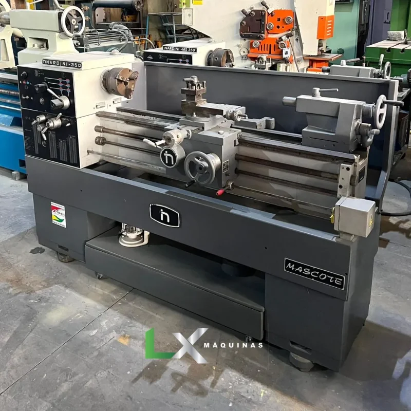 TORNO MECANICO NARDINI MASCOTE 350 - 350 X 1000 MM - RETIFICADO (1)