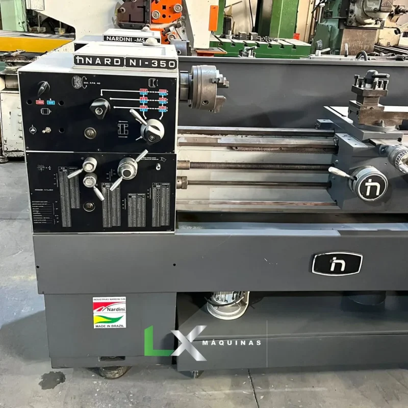 TORNO MECANICO NARDINI MASCOTE 350 - 350 X 1000 MM - RETIFICADO (4)