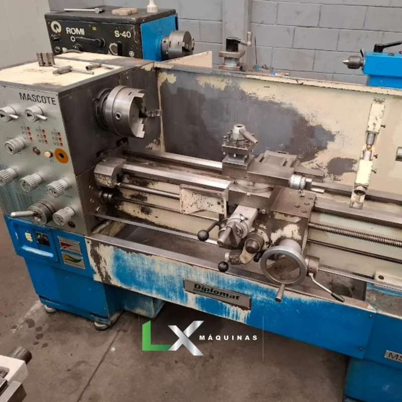 TORNO MECÂNICO NARDINI MS-205 - 1000 X 410 MM (REFORMADO) (1)