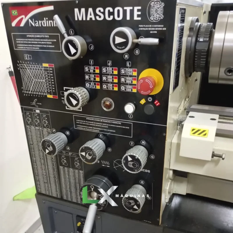 TORNO MECÂNICO NARDINI MS205 X 1000 MM - ANO 2018 (4)