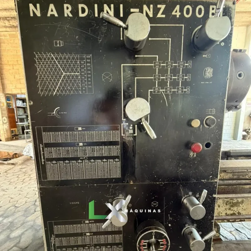 TORNO MECÂNICO NARDINI NZ 400 BT - 800 X 4000 MM (10)