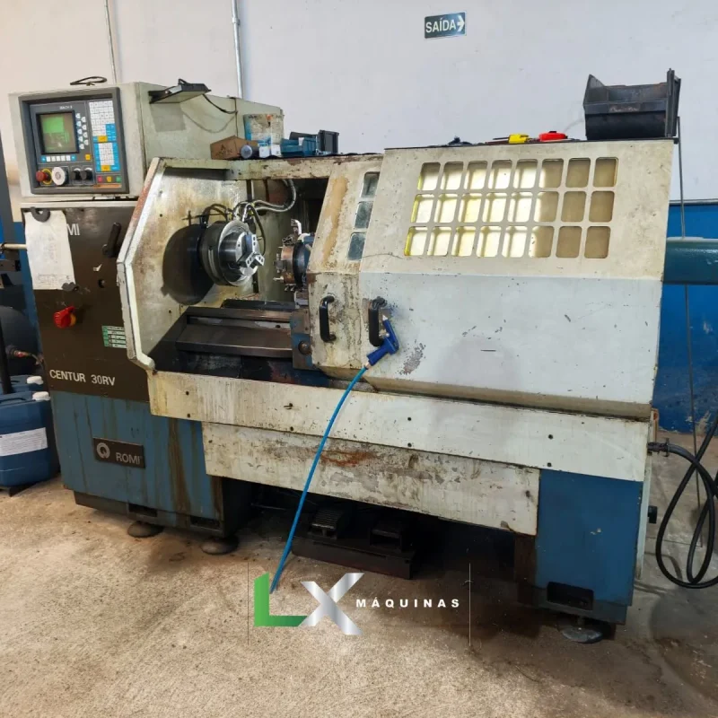 TORNO MECANICO ROMI CENTUR 30RV -MACH 8 - 430MM - 500MM - 1995 (2)
