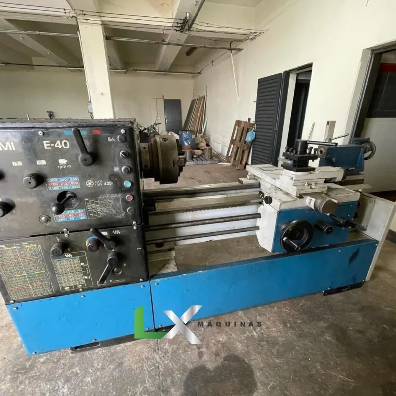 TORNO MECANICO ROMI E40 X 1000 MM (2)