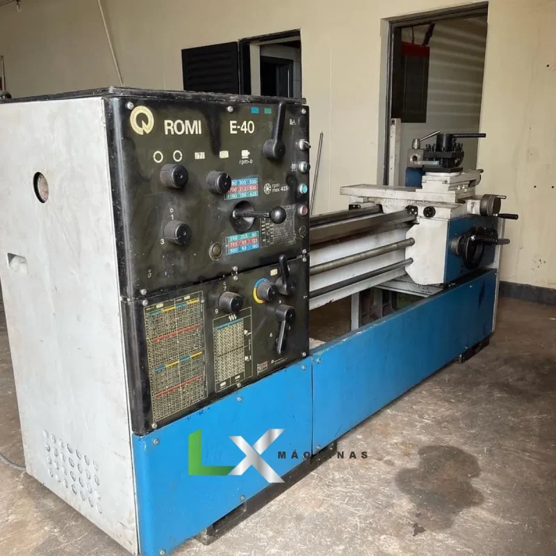 TORNO MECANICO ROMI E40 X 1000 MM (3)