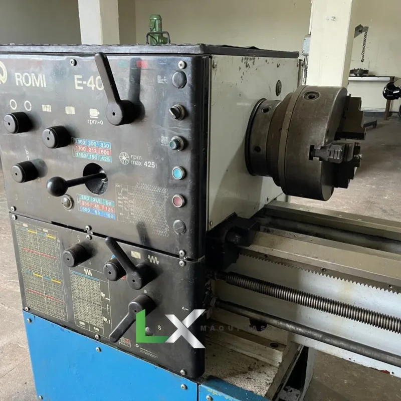 TORNO MECANICO ROMI E40 X 1000 MM (4)
