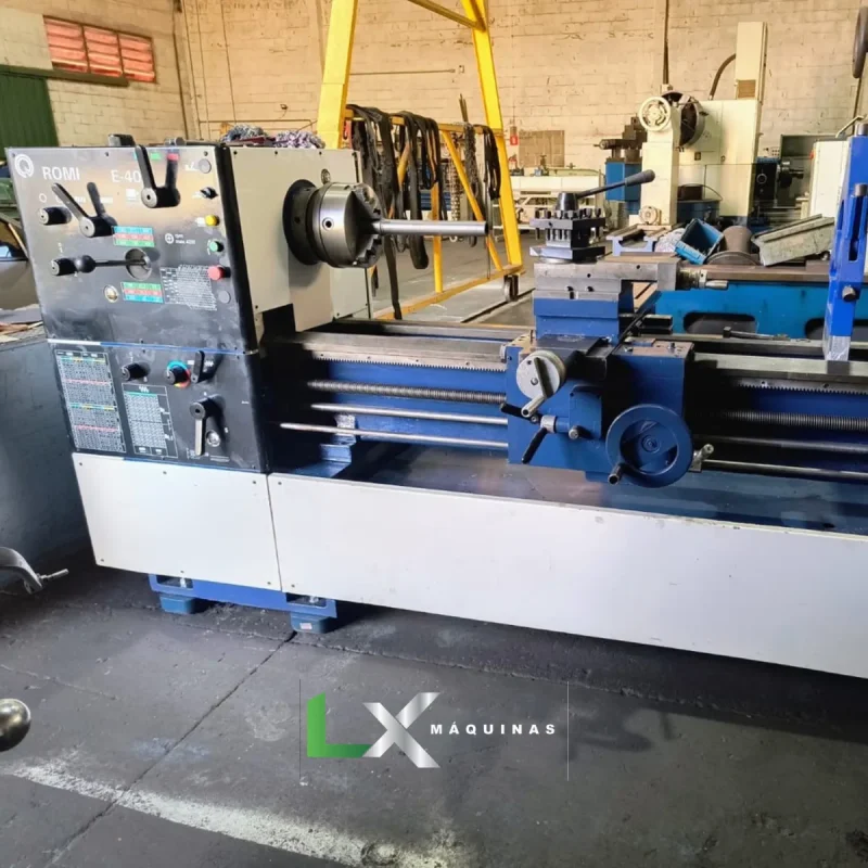 TORNO MECANICO ROMI E40A - 660 X 1500 MM (2)