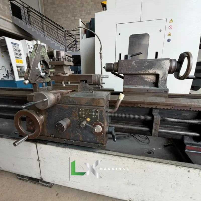 TORNO MECANICO ROMI EH 40 X 4000 MM - PASSAGEM EIXO ARVORE 105 MM (3)