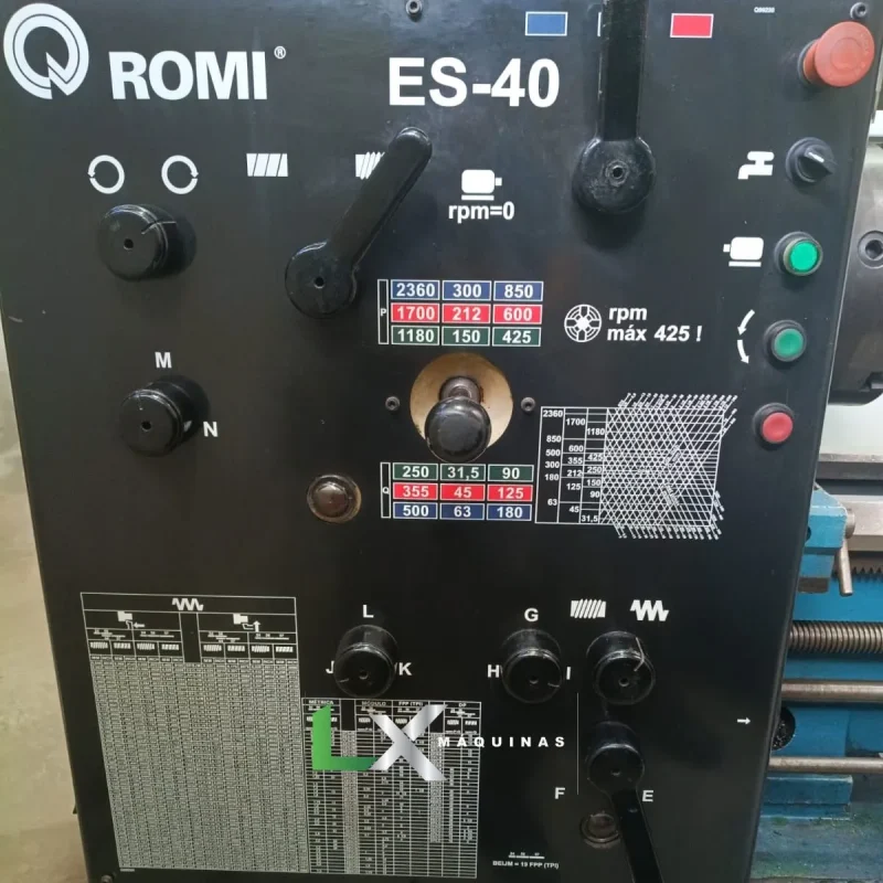 TORNO MECANICO ROMI ES 40 - 500 X 1500 MM (7)