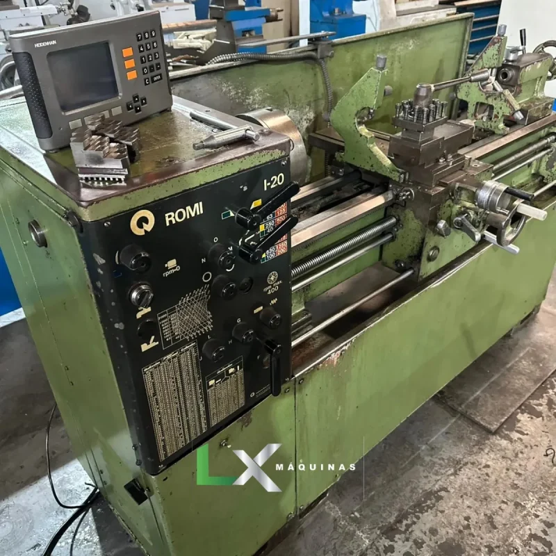 TORNO MECANICO ROMI I 20 - 320 X 1000 MM (4)