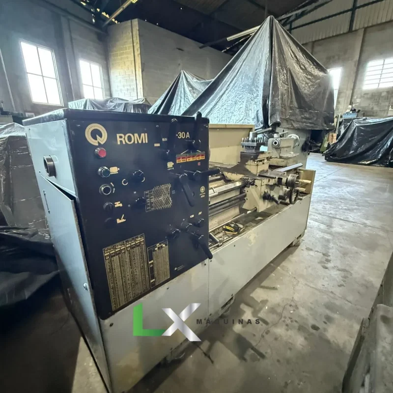 TORNO MECANICO ROMI I30A X 1500MM (2)