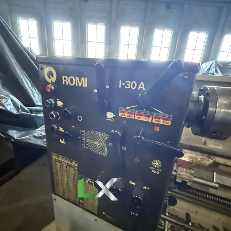 TORNO MECANICO ROMI I30A X 1500MM (3)