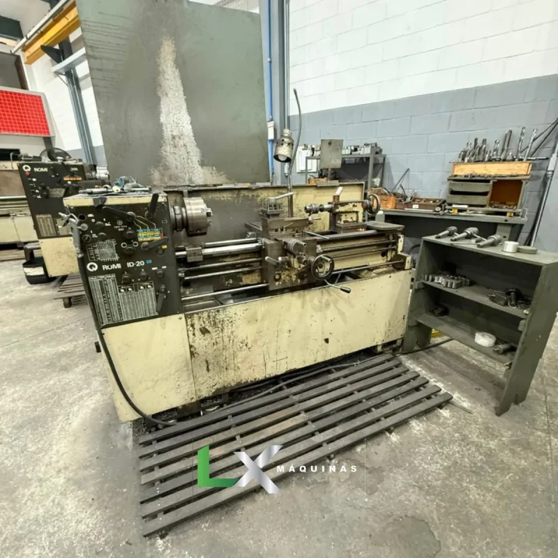 TORNO MECANICO ROMI ID 20 - 320 X 1000 MM (8)