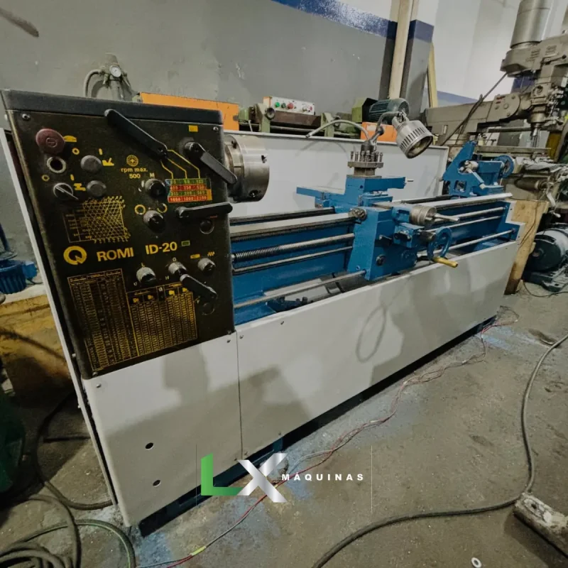 TORNO MECANICO ROMI ID20 - 380 X 1500 MM (4)