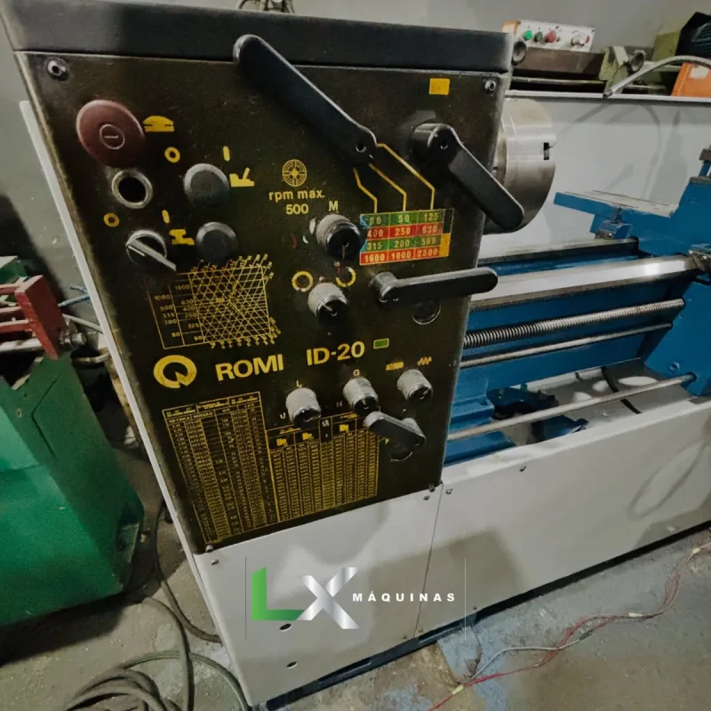 TORNO MECANICO ROMI ID20 - 380 X 1500 MM