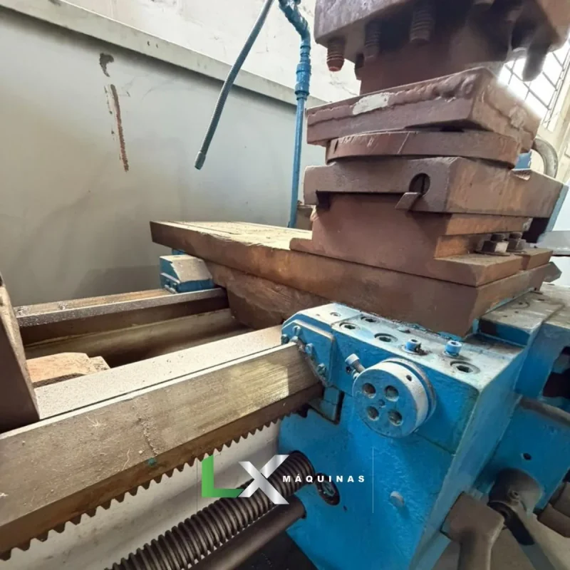 TORNO MECÂNICO ROMI IH 40 - 450 X 1000 MM COM 105 MM DE PASSAGEM EIXO ÁRVORE (6)