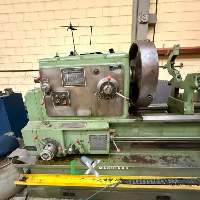 TORNO MECANICO ROMI MCD V - 1000 X 4000 MM - RARIDADE (3)