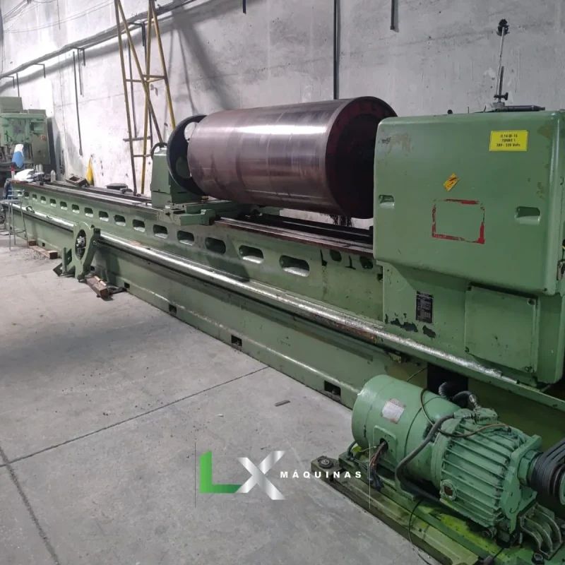 TORNO MECANICO ROMI MCD V - 1000 X 8000 MM - RARIDADE (2)