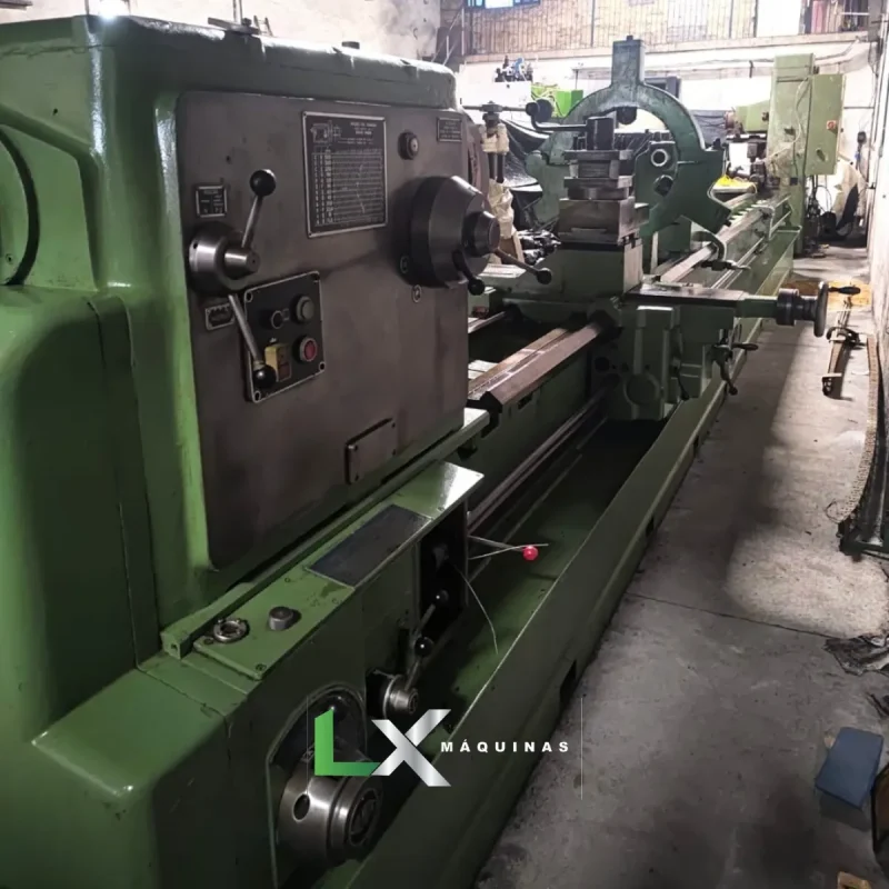 TORNO MECANICO ROMI MCD V - 1000 X 8000 MM - RARIDADE (3)