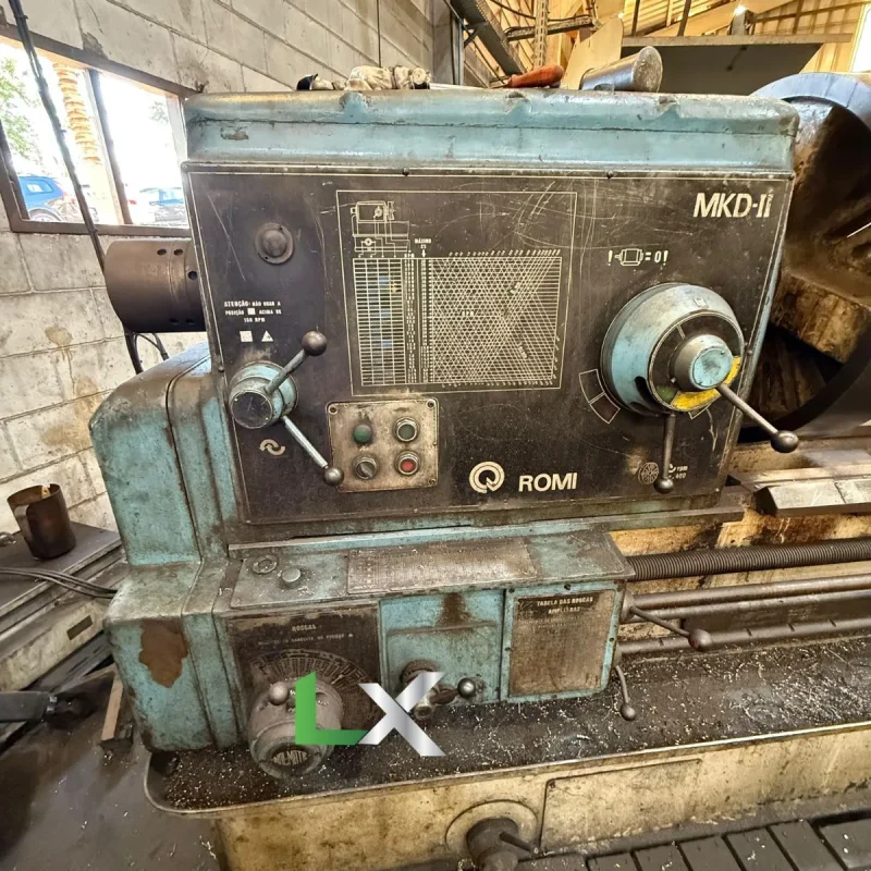 TORNO MECANICO ROMI MKDII - 1000 x 2000 MM (8)
