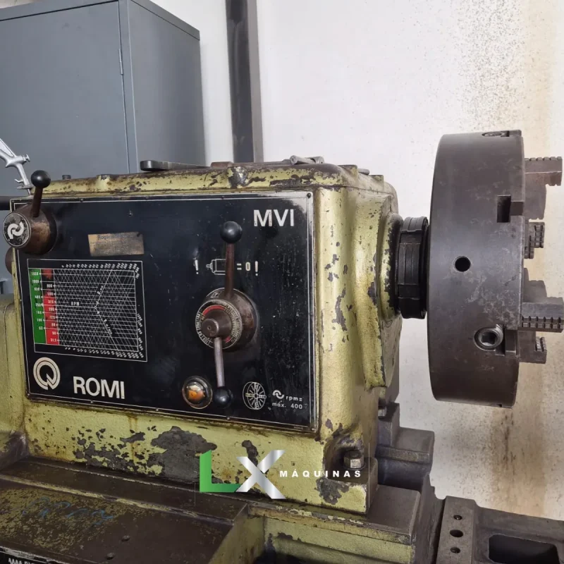 TORNO MECANICO ROMI MVI - 640 X 2200 MM (4)