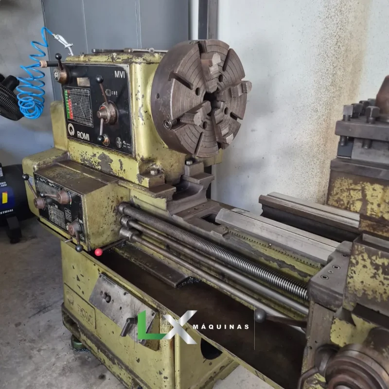 TORNO MECANICO ROMI MVI - 640 X 2200 MM (8)