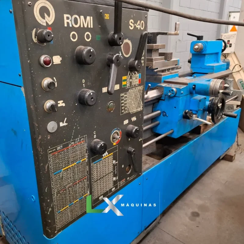 TORNO MECANICO ROMI S-40 - 500 X 1200 MM_11zon