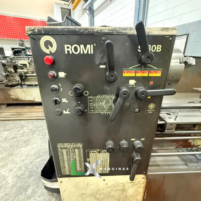 TORNO MECANICO ROMI S30B - 600 X 1000 MM (10)