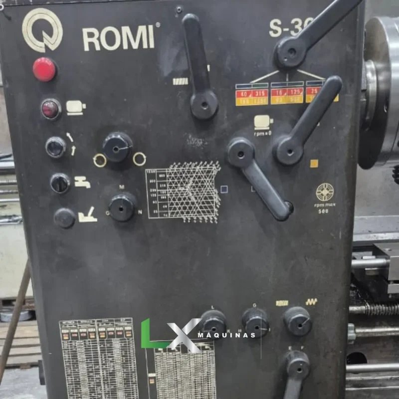 TORNO MECANICO ROMI S30B - 600 X 1000 MM (4)