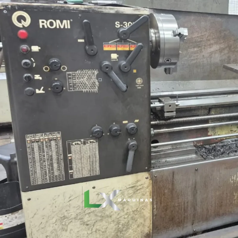TORNO MECANICO ROMI S30B - 600 X 1000 MM (5)