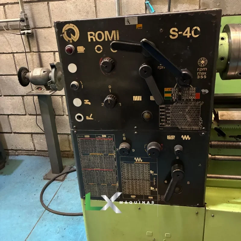 TORNO MECANICO ROMI S40 - 500 X 1000 MM (1)