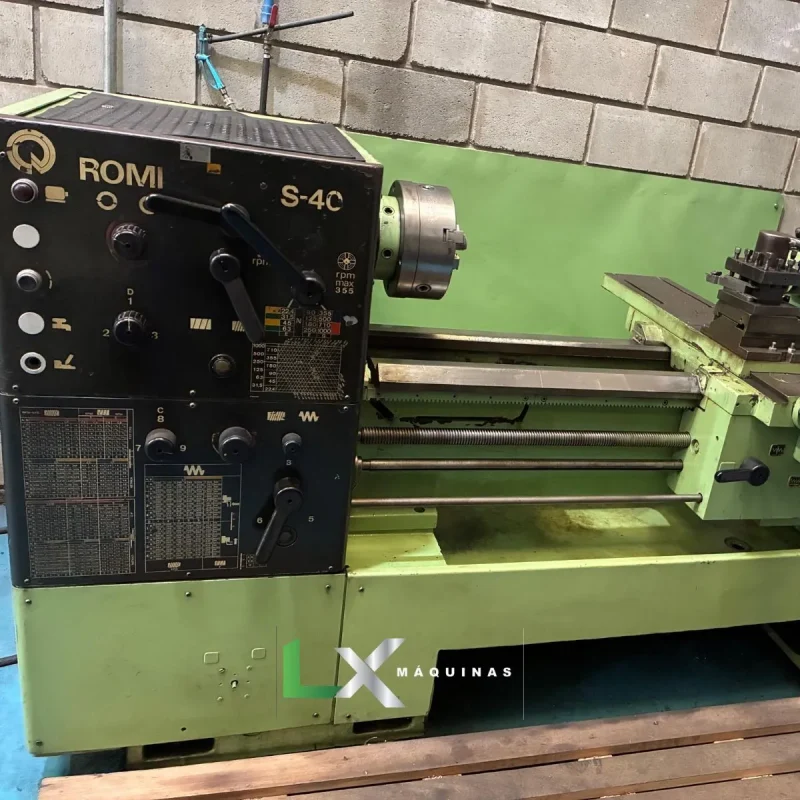 TORNO MECANICO ROMI S40 - 500 X 1000 MM (4)