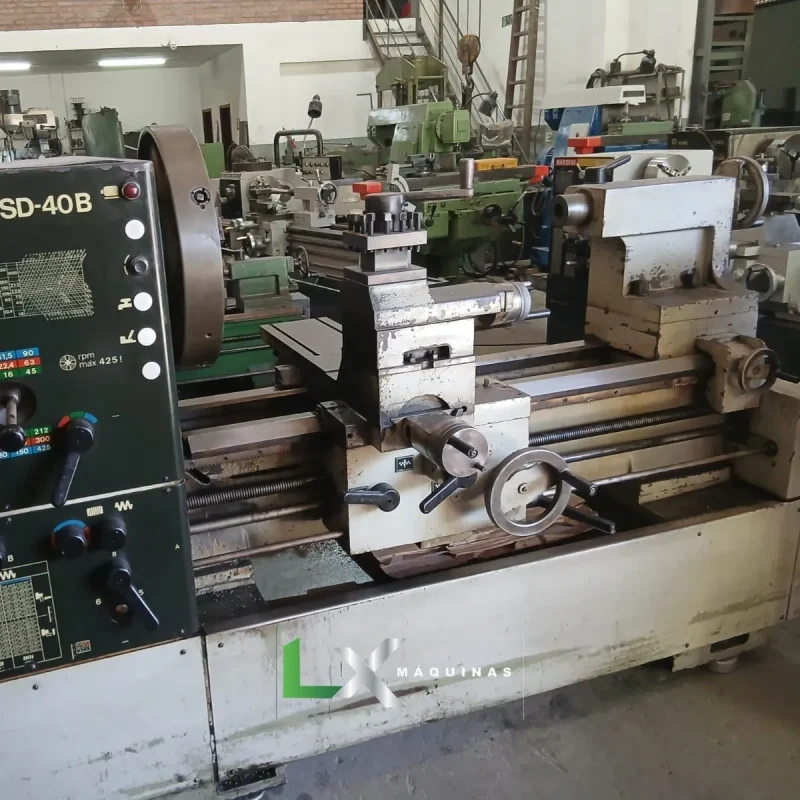 TORNO MECÂNICO ROMI SD-40B - 800 X 1000 MM (3)