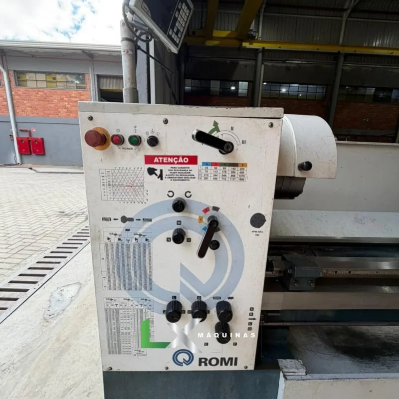 TORNO MECANICO ROMI T500 NOVA GERAÇÃO - 500 X 3000 MM - ANO 2022 (5)