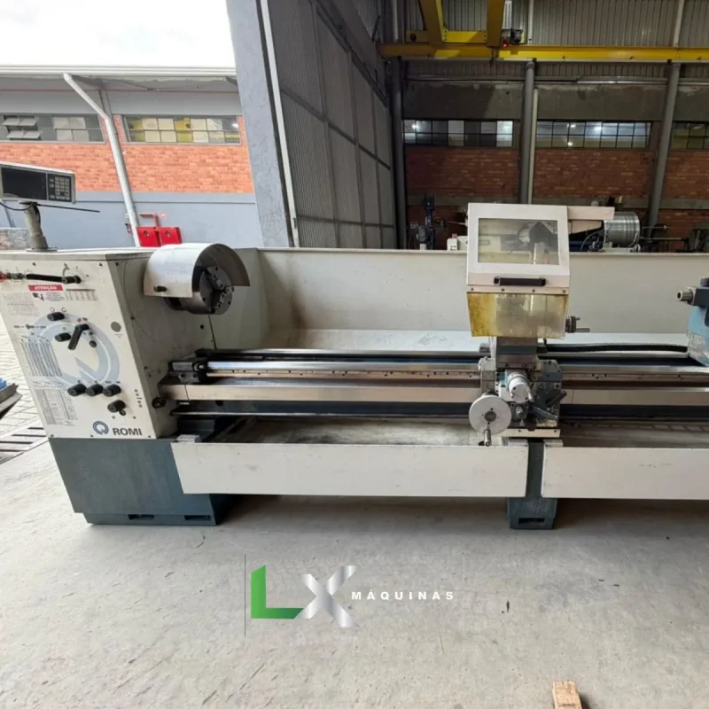 TORNO MECANICO ROMI T500 NOVA GERAÇÃO - 500 X 3000 MM - ANO 2022 (6)