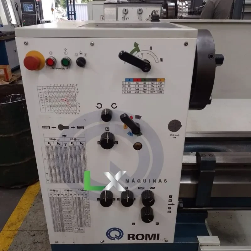 TORNO MECANICO ROMI T500 - SEMINOVO - 2023 (3)
