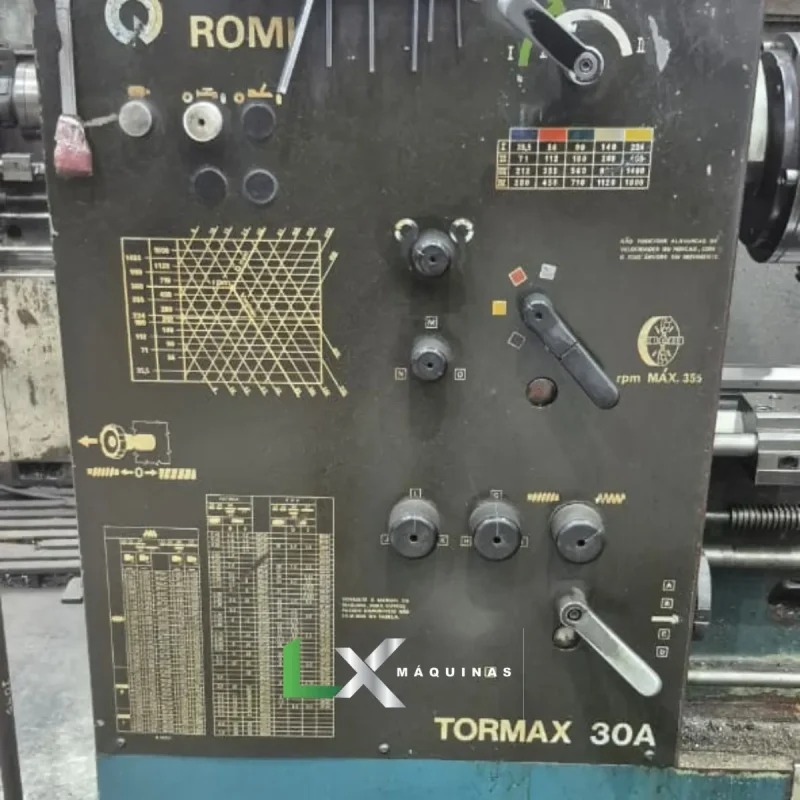 TORNO MECANICO ROMI TORMAX 30A - 520 X 1000 MM (3)