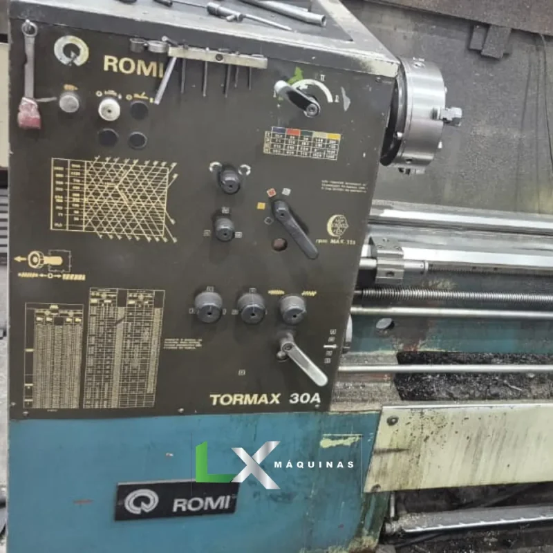 TORNO MECANICO ROMI TORMAX 30A - 520 X 1000 MM (5)
