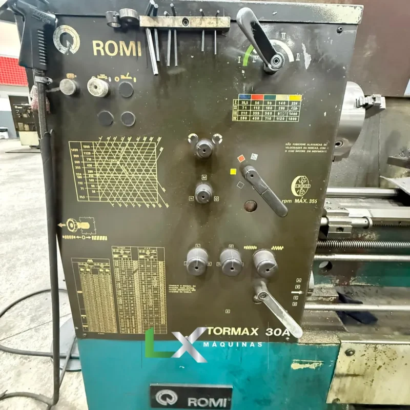TORNO MECANICO ROMI TORMAX 30A - 520 X 1500 MM (3)